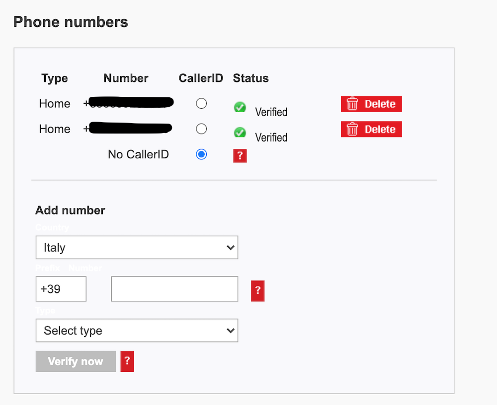 configurare un sistema VoIP