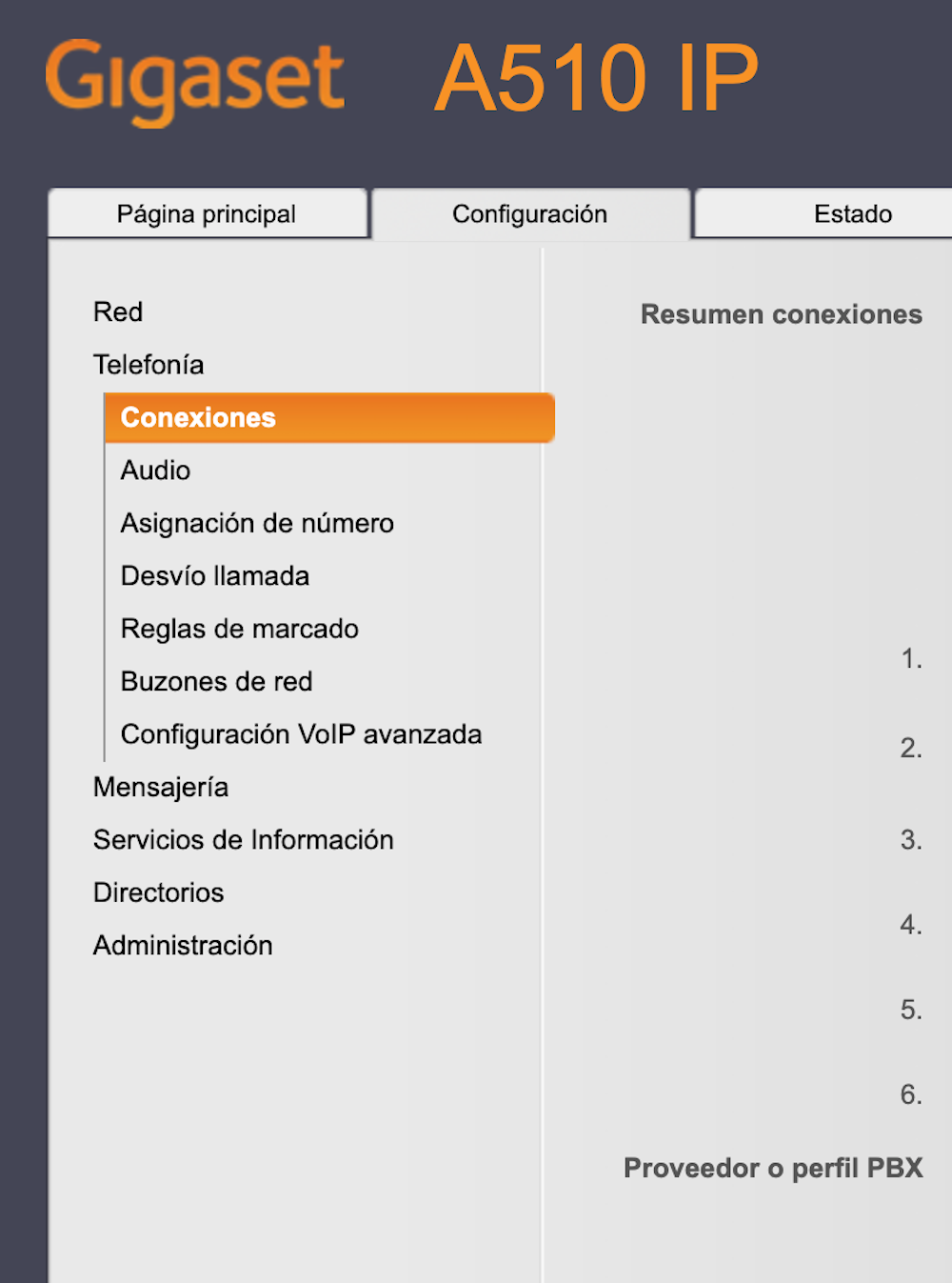 configurar un sistema VoIP